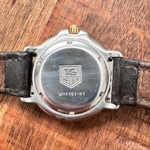 TAG Heuer 6000 Professional White WH1151-K1 Stainless Steel and 18k Gold